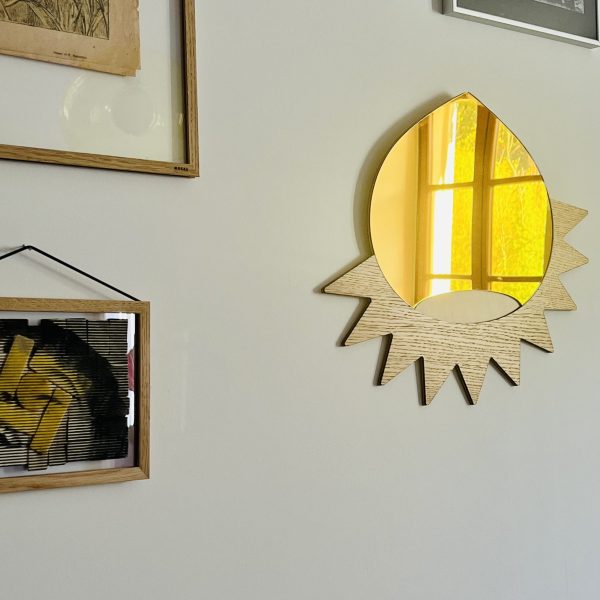 Miroir dans sa bogue