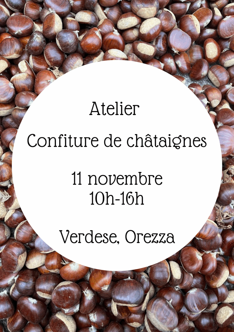 Atelier gourmand en Orezza