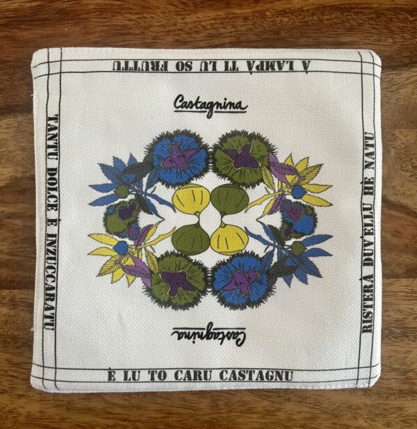 Anise coloured potholder; made in collaboration with Acquarius